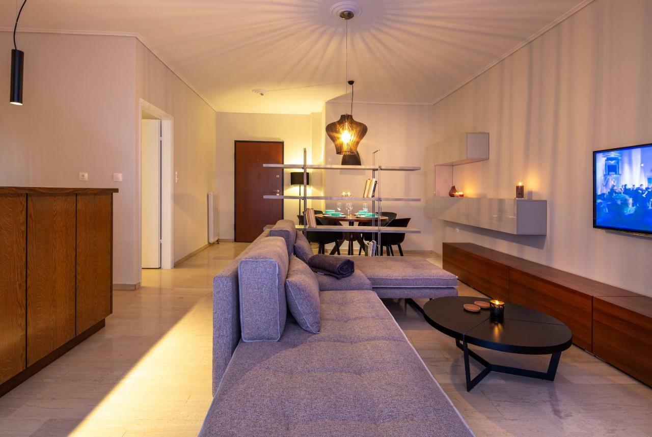 Kleio - Spacious Apartment In Glyfada Atenas Exterior foto